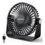 Ventilador De Escritorio Usb Tripole Mini Ventilador Portáti