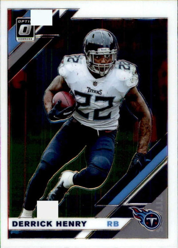 2019 Donruss Optic 95 Derrick Henry Tennessee Titans Tarjeta