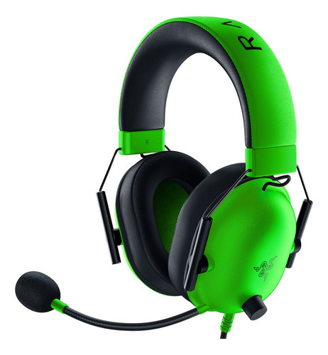 Fone De Ouvido Over-ear Gamer Razer Blackshark V2x Cor Verde