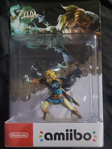Nuevo Amiibo Link Zelda Tears Of The Kingdom Importado 