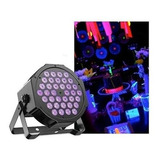 Foco Fluor 54 Led Uv Negro Luz Dmx Fiesta