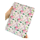Cuaderno A4, Tapa Dura X 100hj Rayadas - Flores Punto Cero 