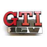 Emblema Parrilla Gti 16v Mk2 Rojo