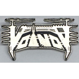 Voivod Logo Tipografic Metal Pin + Stock Rmp