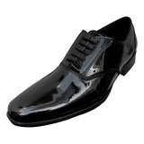 Zapato De Charol Caballer Vestir Oxford Zanthy Shoes Mod 113
