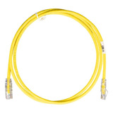 Patch Cord Categoría 6 Red Parcheo 2.13m Panduit Amarillo