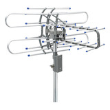 Antena Aérea Para Tv Hd, Giratoria 360° Con Control 48115
