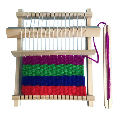 Hilo For Tejer En V, Hecho A Mano, For Niños, Educativo 10