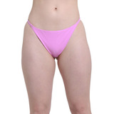 Bikini Colaless Cadera Ajustable Lila