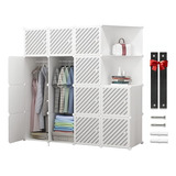 Multi Closet Ropa Organizador Armario De Plástico 14 Cubos