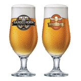 Conjunto De Taça De Cristal Para Cerveja Nevada De 370ml Cor Incolor