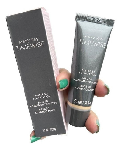 Base De Maquiagem Líquida Mary Kay Timewise Matte-wear Liquid Foundation 3d Timewise Mary Kay Tom Beige N150  -  30ml 30g