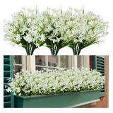 Haplia 8 Paquetes De Flores Artificiales De Narcisos, Vegeta