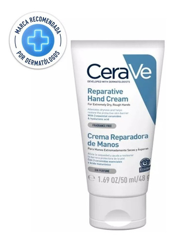 Cerave. Crema  Reparadora De Manos