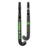 Palo De Hockey Osaka Pro Tour Low Bow 70% Carbono - Olivos Color Negro/verde