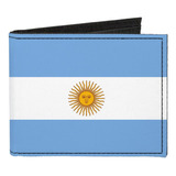 Cartera Plegable De Lona Con Hebilla Argentina