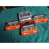 Memorex Ampex Sony Cassettes De Audio Vintage Lote