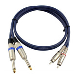 Cable Rca A 2 1/4 (6.3) 3 Mts 