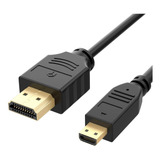 Cable De Micro Hdmi A Hdmi Version 1.4 / 1.5 Metros 4k/3d