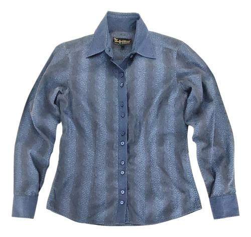 Camisa Dudalina Original Feminina Azul - Tam. 38