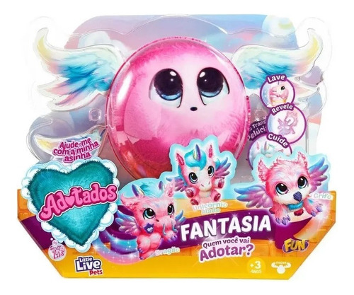 Brinquedo Little Live Pets Adotados Fantasia Surpresa Fun