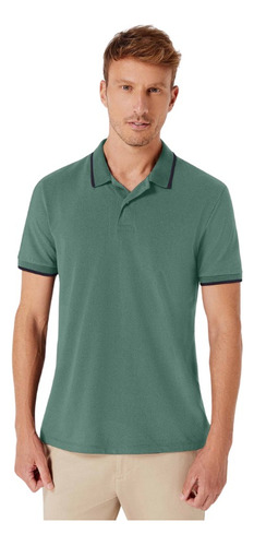 Camisa Polo Básica Masculina Em Malha Piquet - Hering - 3m11