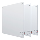 Panel Calefactor Eléctrico Temptech Combo 3 Paneles X 500 W Blanco 220v 
