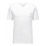 Camiseta Hugo Boss Cuello V Blanco 5 Pack 100% Original