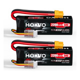 Hoovo 3s 11.1v 2200mah 50c Lipo Bateria Con Conector Xt60 Pa