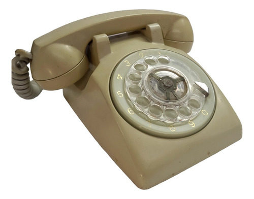 Antiguo Telefono De Disco Cpt Peru, Años 80s,  Decoracion