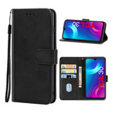 Funda De Cuero Para Teléfono Celular Tcl 30/tcl 30+