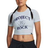 Playera Under Armour Project Rock Mujer 1380187-441