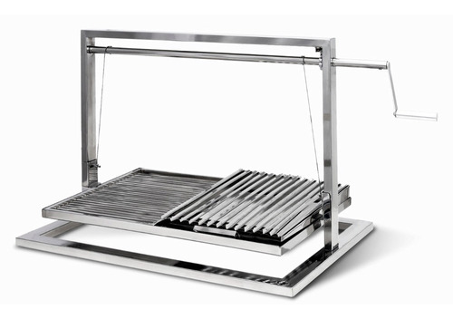 Grill Elevatorio Gourmet Clean 60x50 Inox 304 Jx Metais