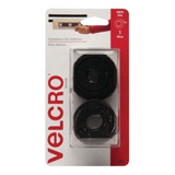 Cinta Velcro Sujeta Uso General 90x1.9cm Negro Adhesivo