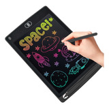 Pizarra Magica Tableta Digital 10 Pulgadas Trazo Multicolor Color Negro