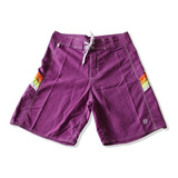 Pantaloneta Hang Ten Talla 32 Color Morado