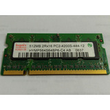 Memoria Ram Hynix 512 Mb 2rx16 Pc2-4200s 444-12 0637