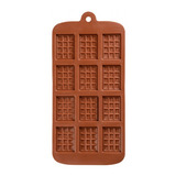 Molde Silicona Chocolatin Tableta Chocolate Horno Color Surtido