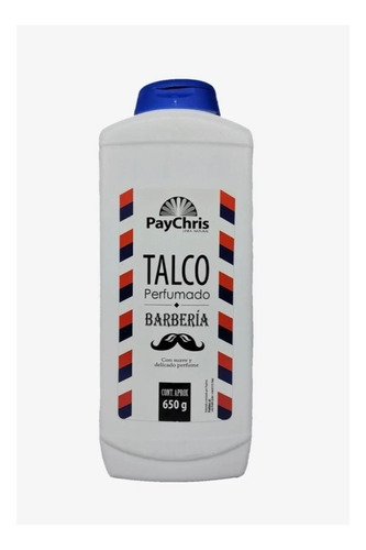 Talco Perfumado Ideal Para Peluqueria, Barberia. 650gr