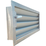 Rejilla Louver Venta Con Control, Mxclf-1006, 30x33x4 , Base