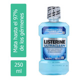 Listerine Ultraclean Antiséptico Bucal Botella Con 250ml
