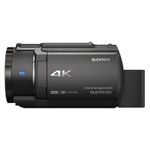 Camera De Video Sony Handycam  Fdr-ax40 4k Ntsc/pal Preta