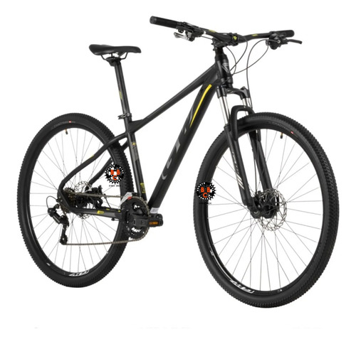 Bicicleta Gw Hyena Grupo Shimano M2000 9*2 Pacha 11-36 Mtb