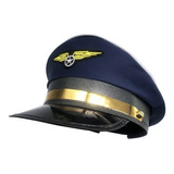 Sombrero Capitán De Avión Militar Gorra Gorro Militar 