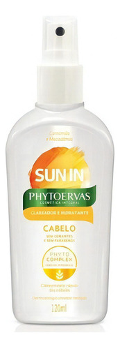 Clareador Hidratante Capilar Cabelos Sun In Phytoervas 120ml