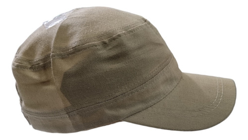 Gorra Visera Quepi Kepi Beige Poliester Reglamentario Arena