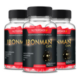 Kit 2 Potes Ironman Caps Original Envio Discreto