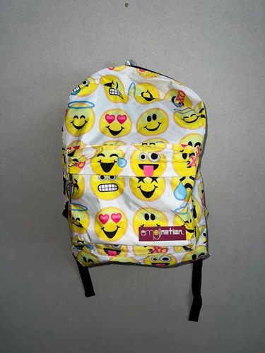 Mochila Emoji Liquido Usada Ultima Unidad