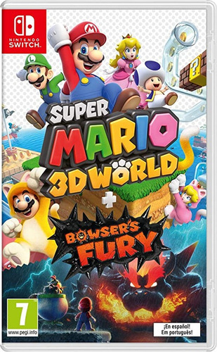 Juego Nintendo Switch Super Mario 3d World + Bowser's Fury