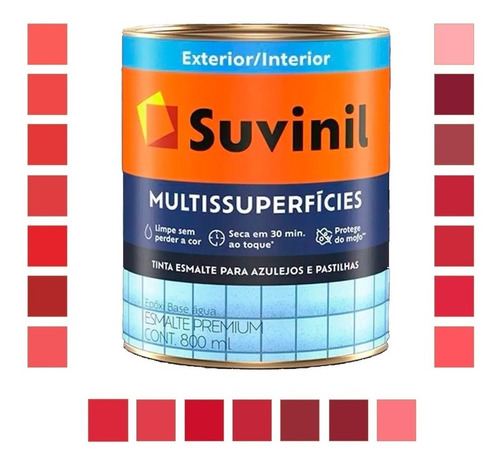 Tinta Epóxi Base Água Uso Geral 800ml Intensas 6 - Suvinil